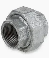 Galvanized Union