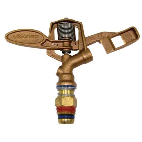 BRASS FULL CIRCLE AQUA BURST