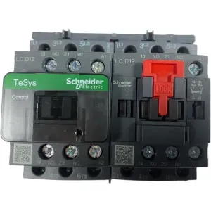 480 VAC 12 Amp Reversing Contactor with Mechanical Interlock