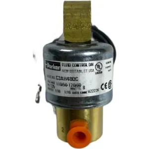 120V Normally Closed 3-Way Solenoid Valve
