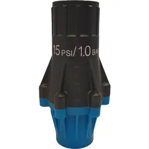 PRESS REG, 15 PSI, LOW FLOW, 3/4" FNPT x 3/4" FNPT, 1.0 BAR