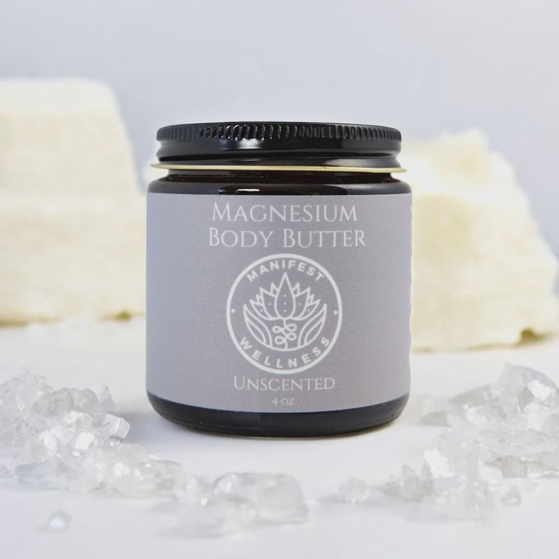 Manifest Wellness Magnesium Unscented Body Butter