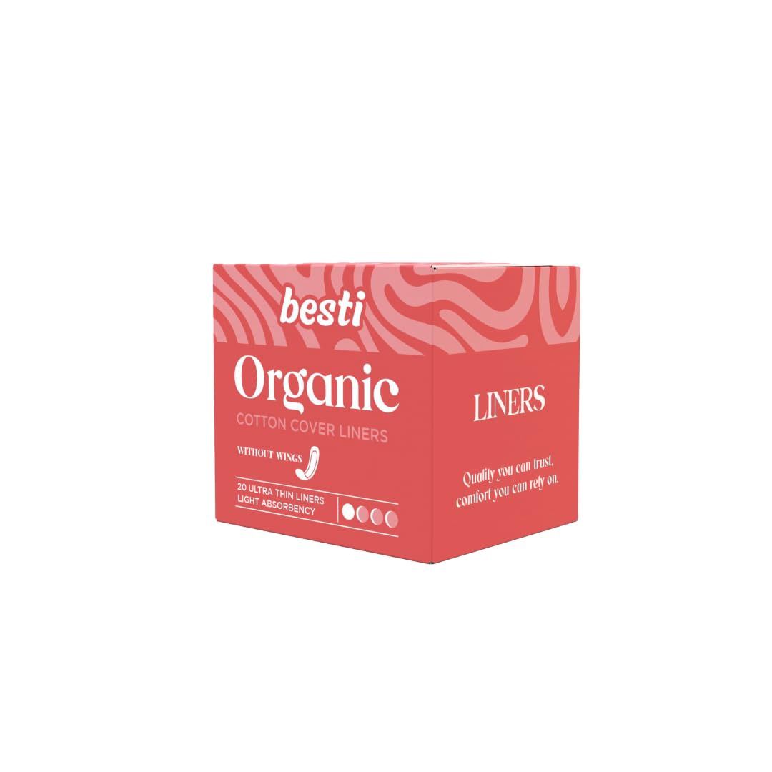 Besti Co. - 100% Organic Cotton Liners (20 Count)