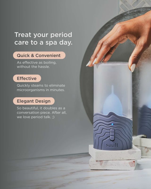 Saalt - Menstrual Cup/Disc Steamer