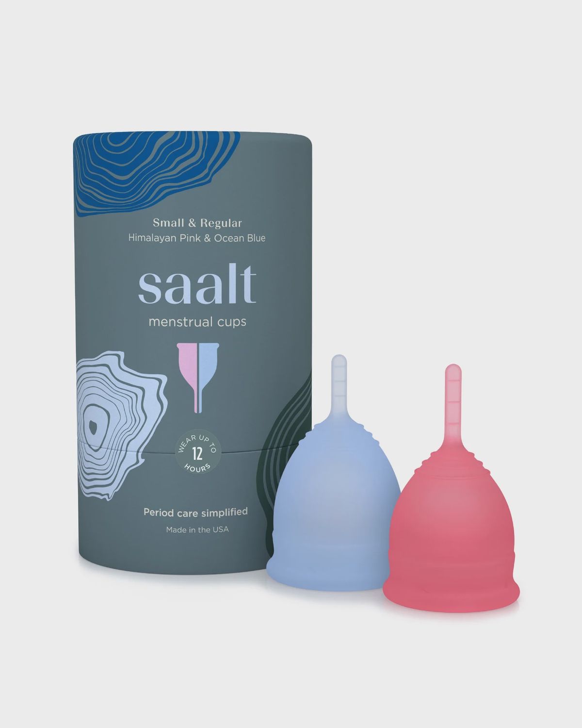 Saalt Menstrual Cups Duo Pack - Small and Regular