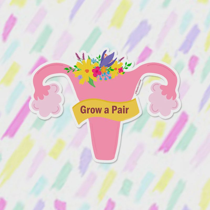 Brooke LeAnne - Grow a Pair Vinyl Sticker