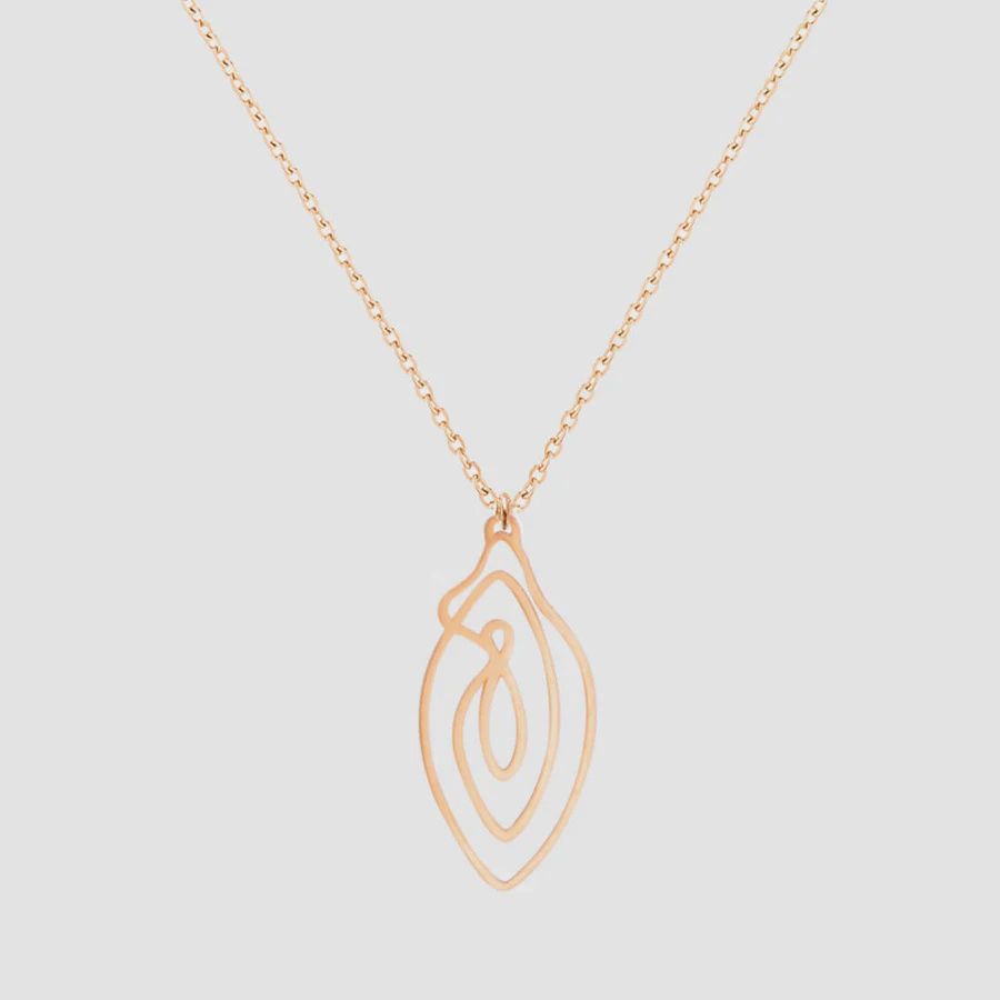 Biird Vulva Necklace