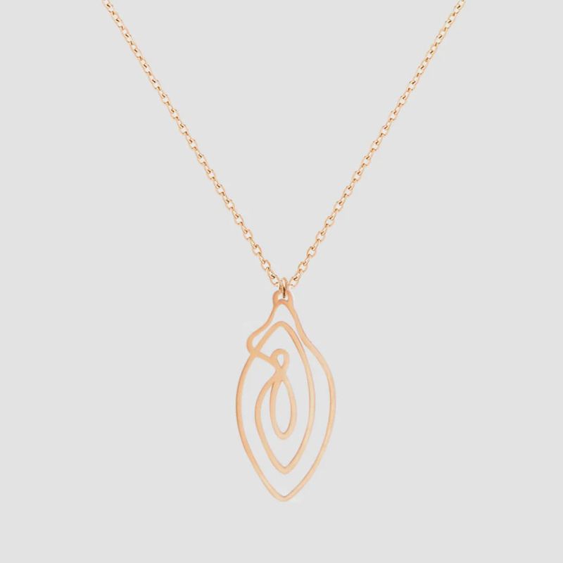 Biird Vulva Necklace