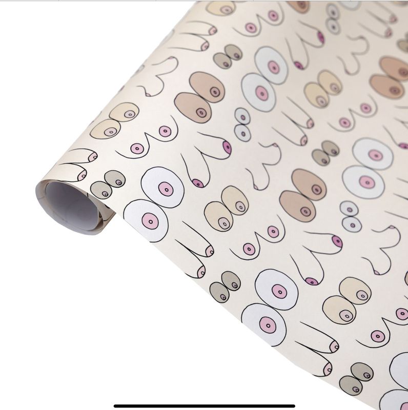 Unblushing - Boob Gift Wrap (Roll)