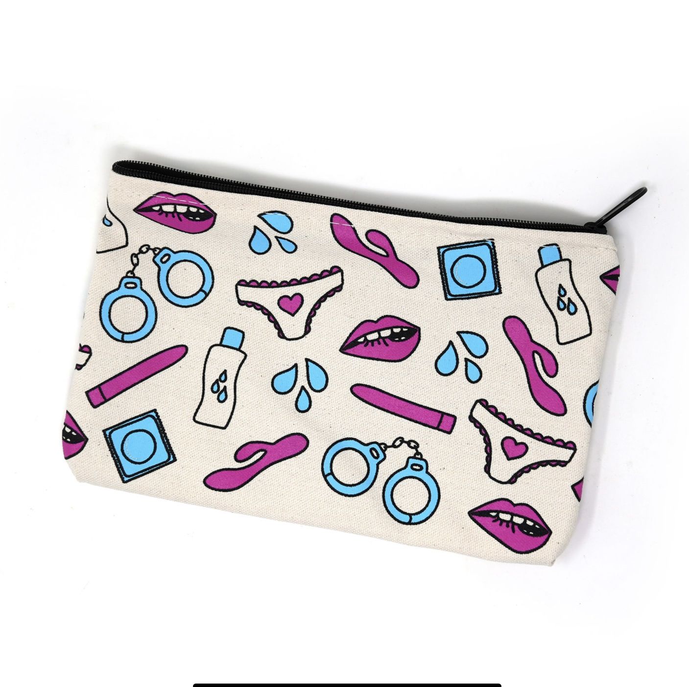 Unblushing - Sexy Kinky Zipper Pouch