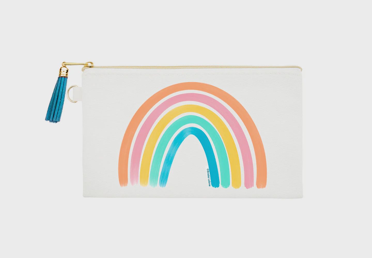 Brooke LeAnne - Rainbow Zipper Bag