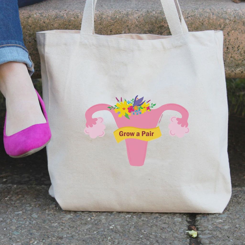 Brooke LeAnne - Grow a Pair Tote Bag