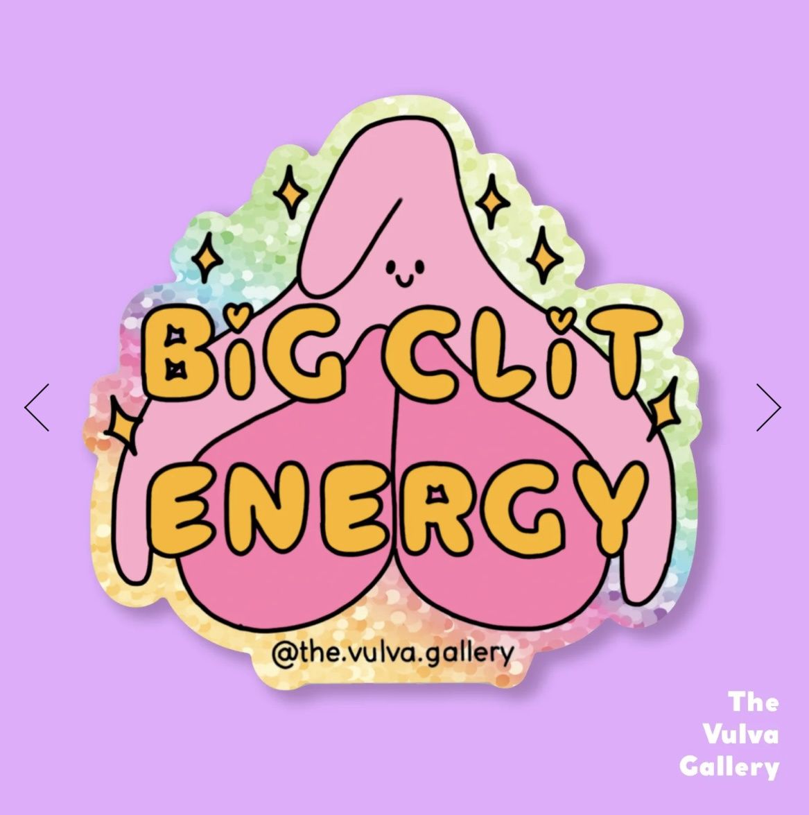 Big Clit Energy Sticker