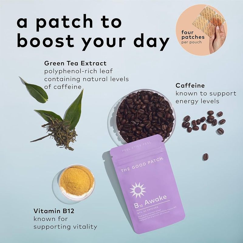 The Good Patch B(12) Awake Patch
