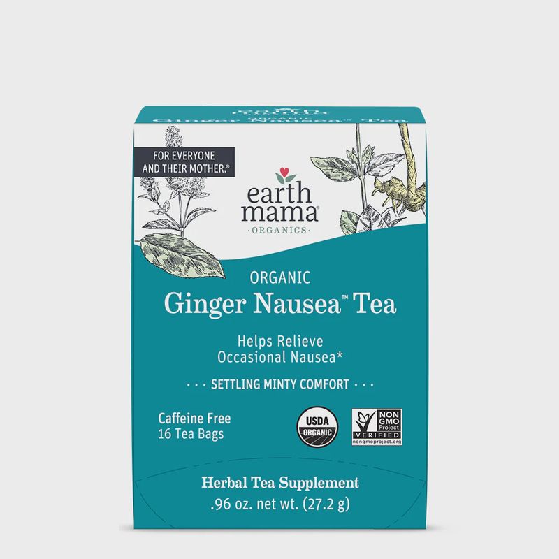 Earth Mama Organics - Organic Ginger Nausea Tea