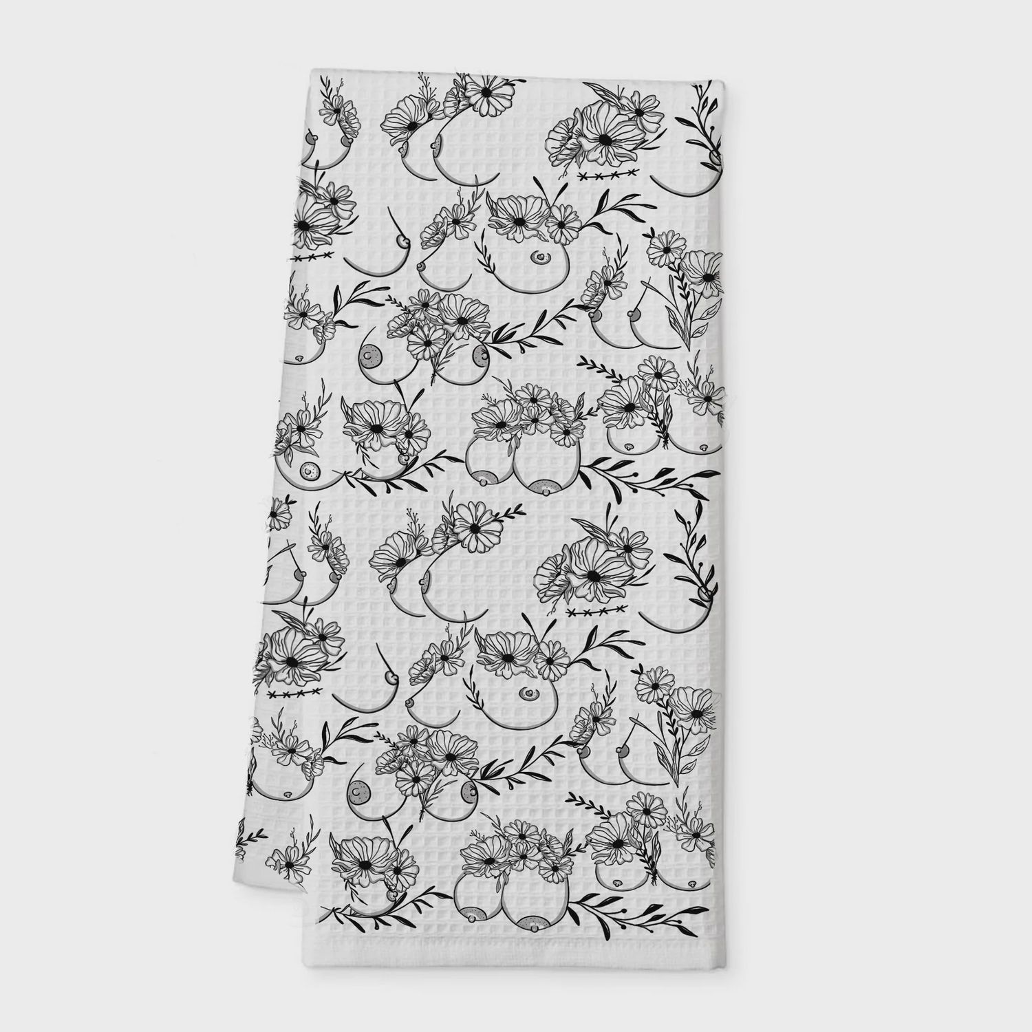 Risque Gifts - Blooming Beauty Tea Towel