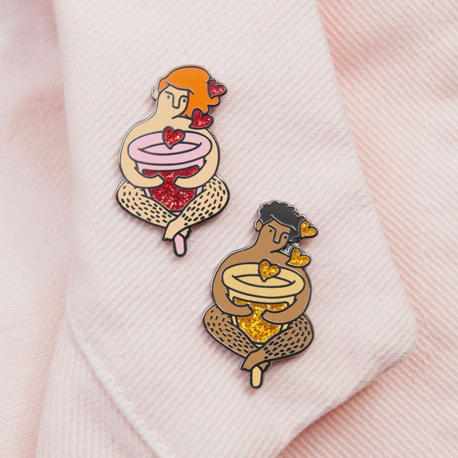 You’re Welcome Club pin menstrual cup