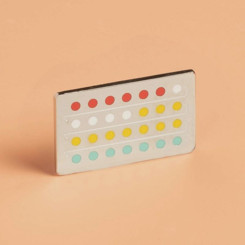 Dissent Pins - The Pill Pin - Calendar Pack