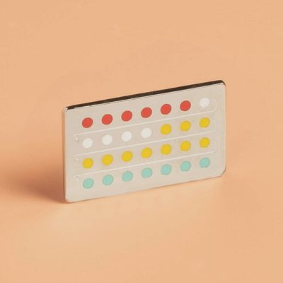 Dissent Pins - The Pill Pin - Calendar Pack
