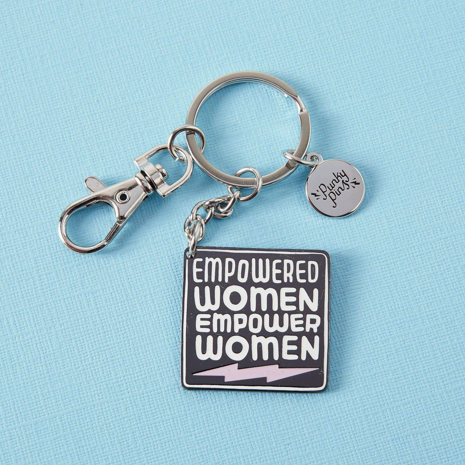 Punky Pins - Empowered Women Enamel Keyring