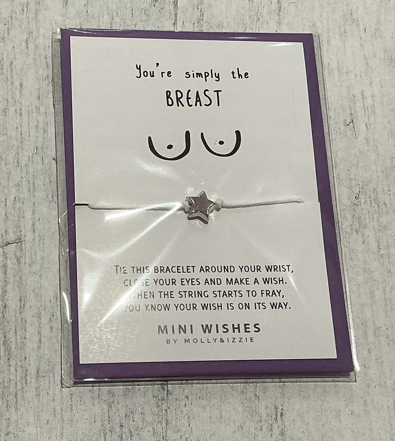 Molly&amp;Izzie You’re Simply the Breast Bracelet