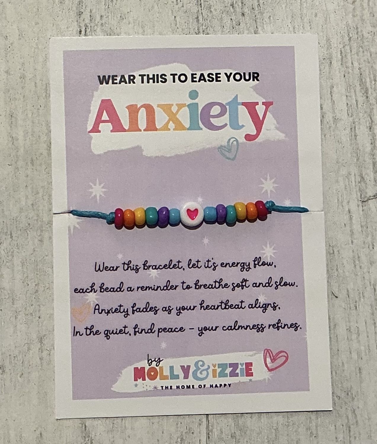 Molly&amp;Izzie Anxiety Bracelet