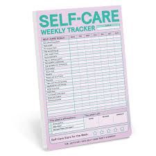 Knock Knock Self-Care Weekly Tracker
