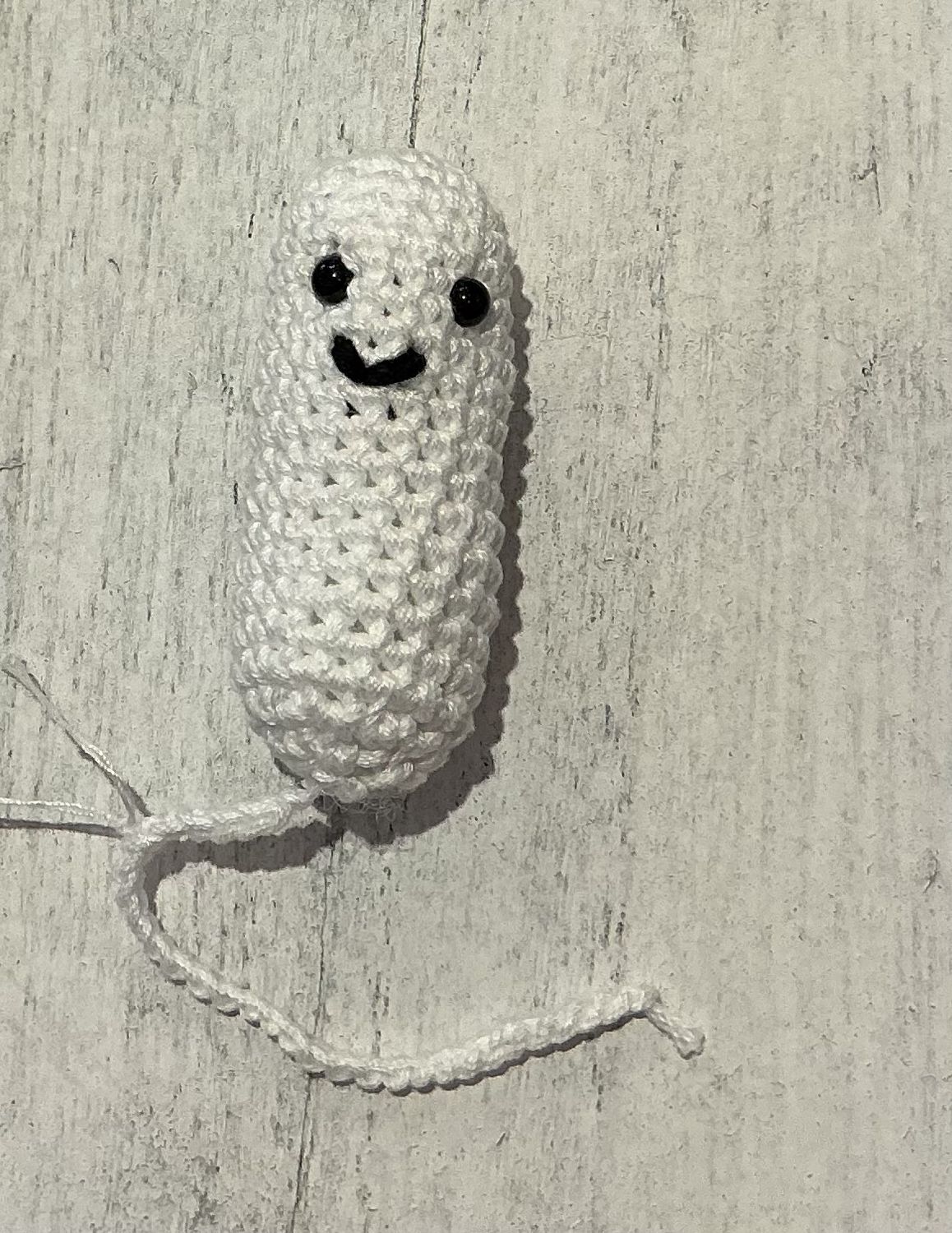 Crochet Tampon Keychain