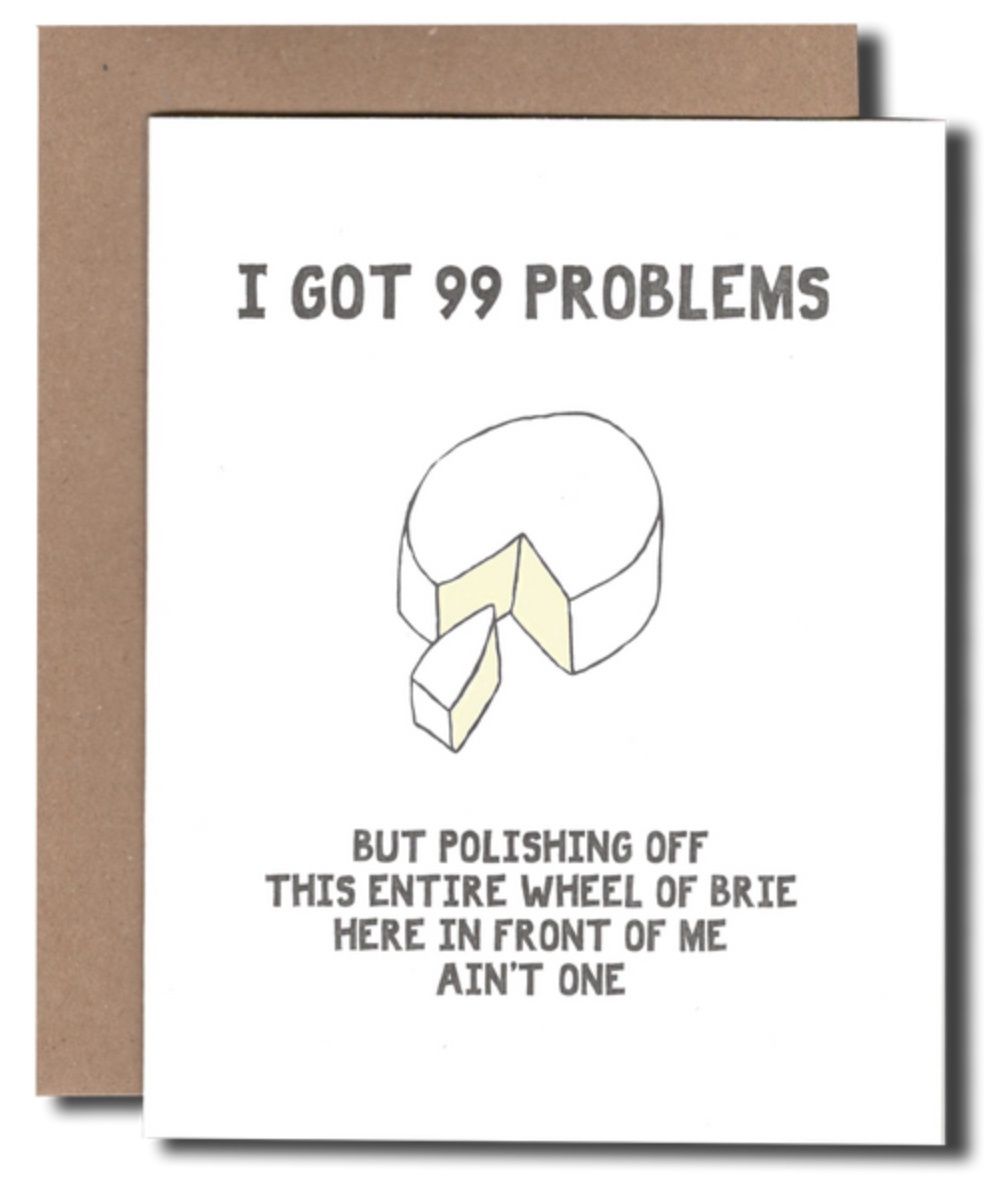 Brie Problems Card