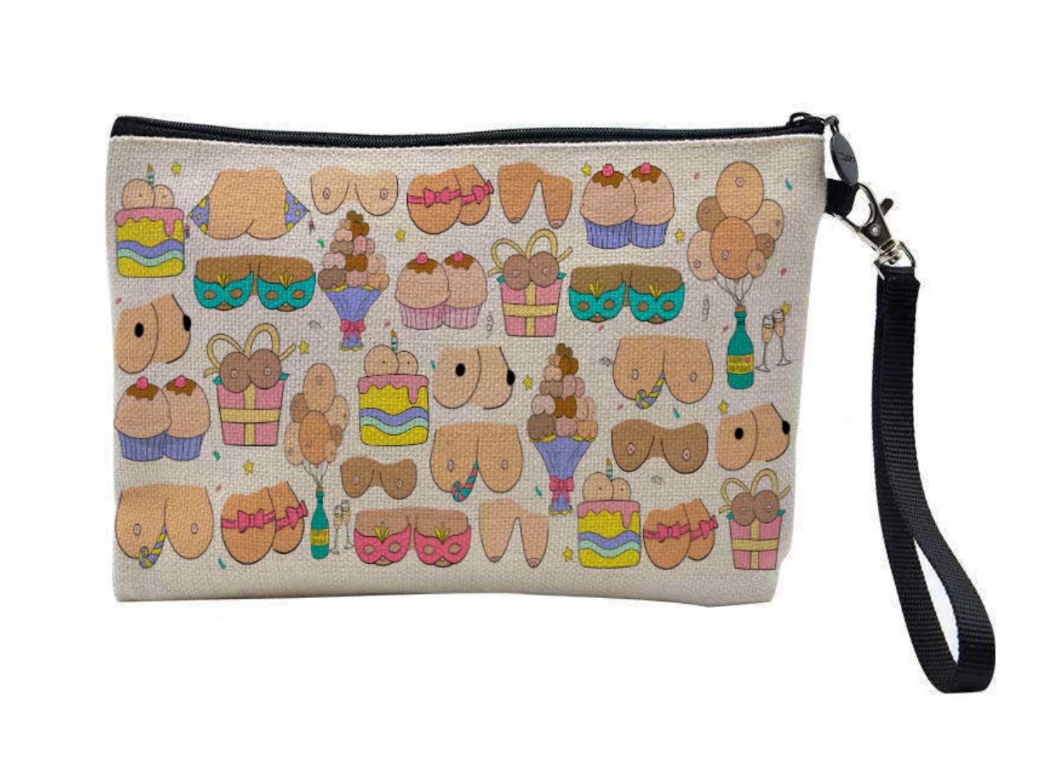 Bouncy Boob Beauty Bag