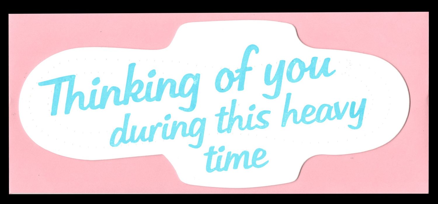 Thinking of You, Heavy Pad Card