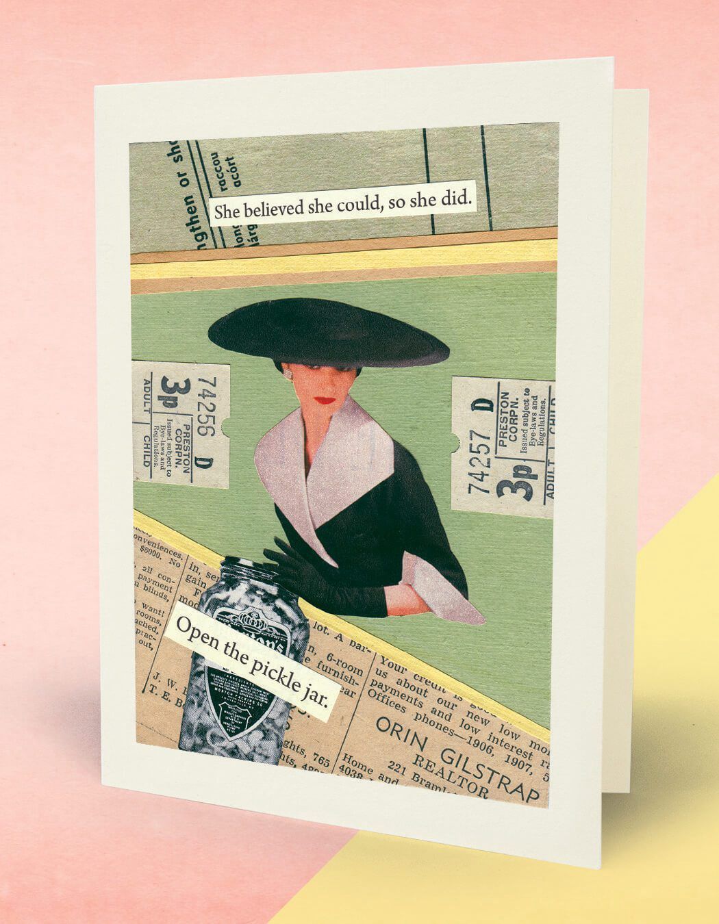 Mina Lee Studio - Pickle Jar Card