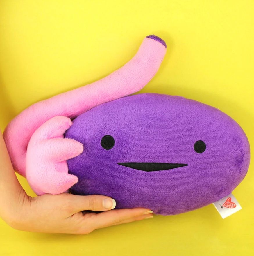 I Heart Guts Plush Ovary