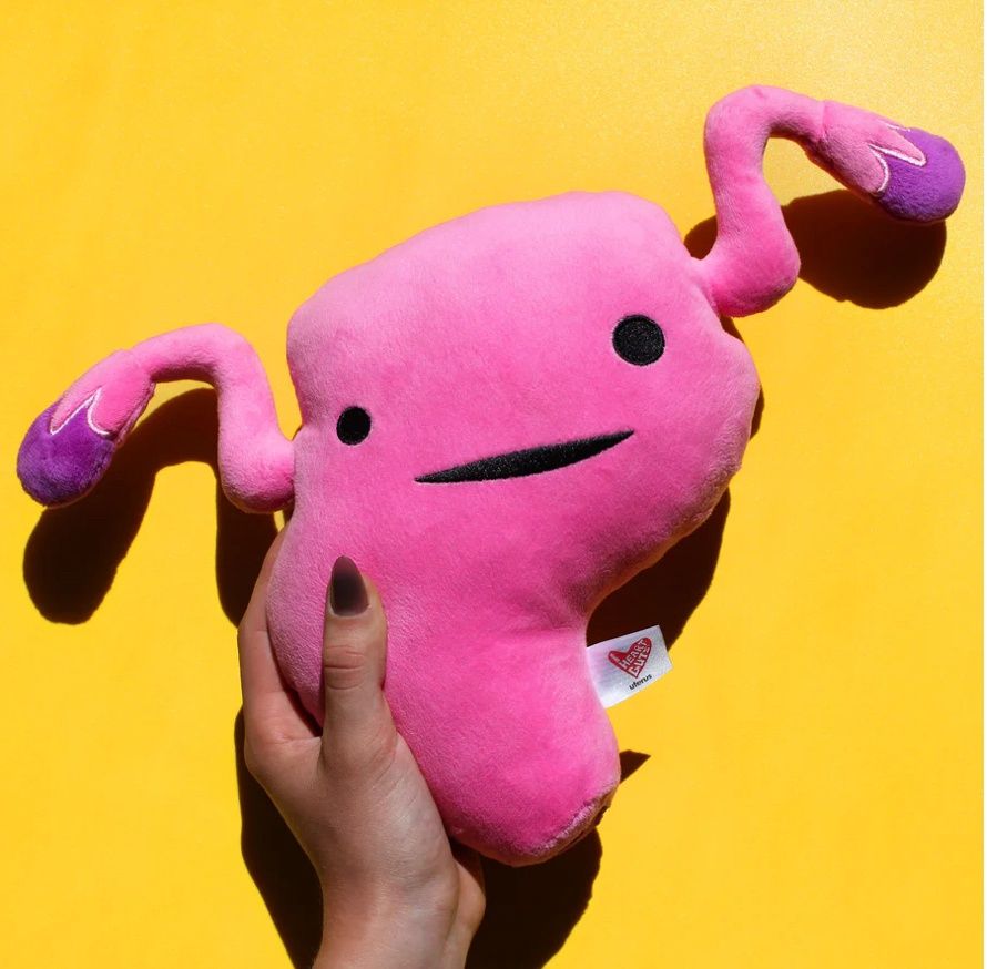 I Heart Guts Uterus Plush - Uterus
