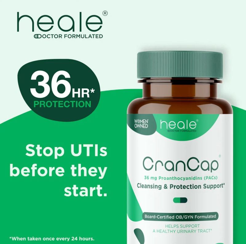 Heale Doctor Formulated - CranCap 36mg PAC Urinary Tract Support