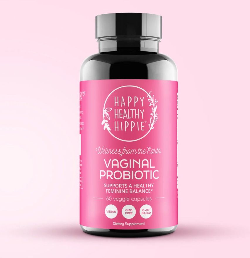 Happy Healthy Hippie - Vaginal Probiotic Supplement for Women + Cranberry