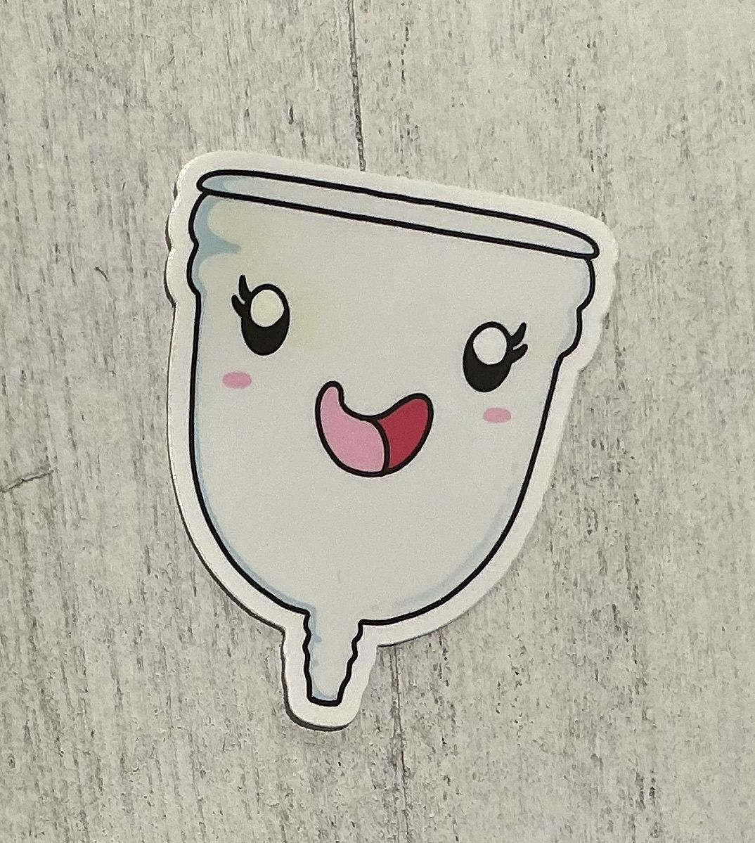 Menstrual Cup Sticker