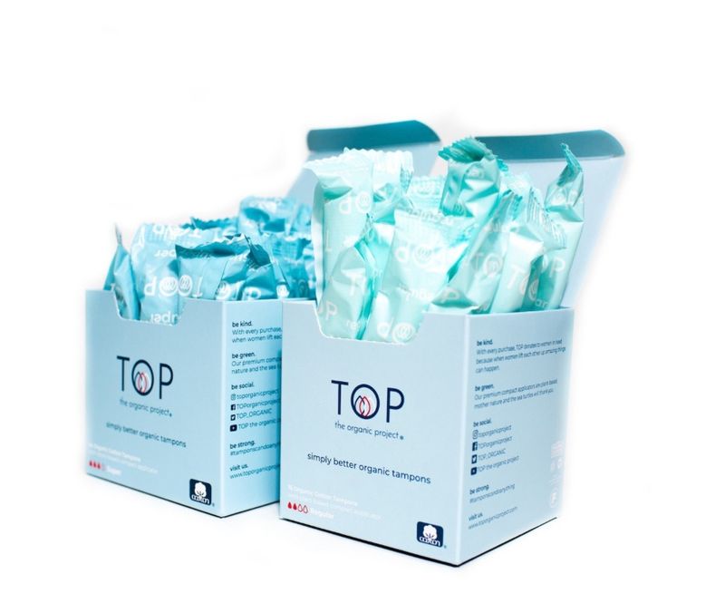 TOP Organic Period Pads - Day 10ct
