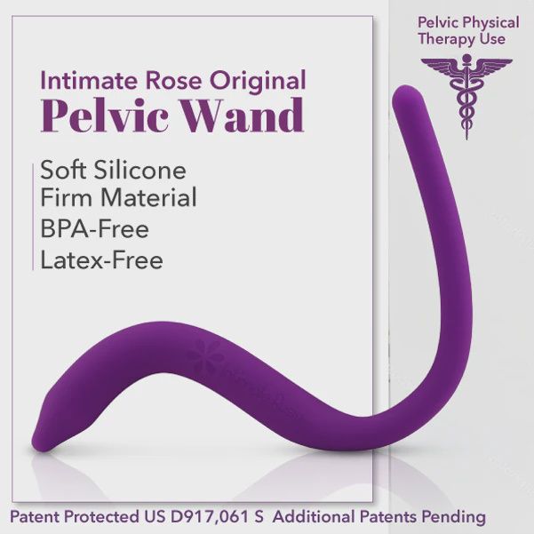 Intimate Rose Pelvic Wand - Purple