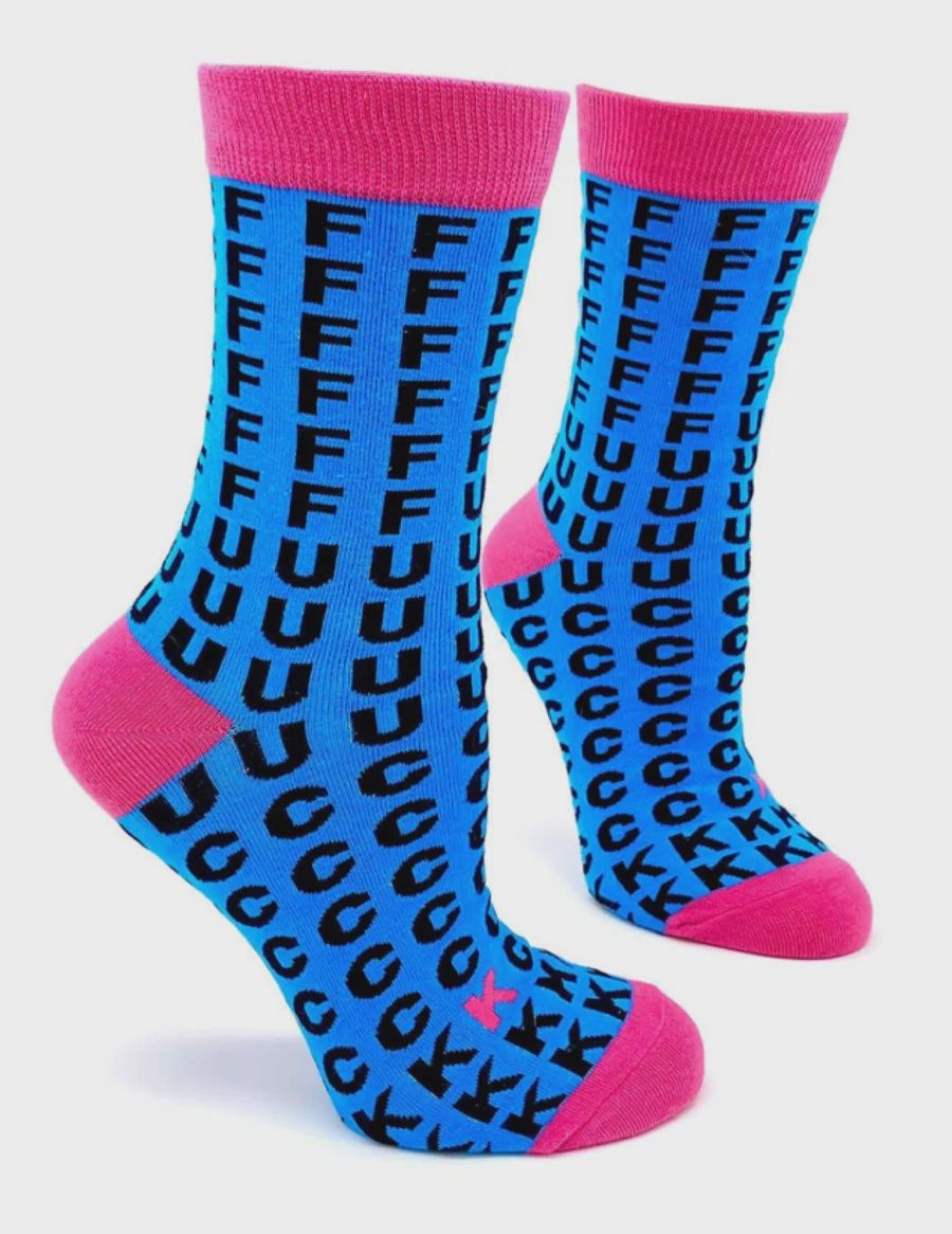 Fabdaz - FFFFFFUUUUCCCCCKKK Crew Socks