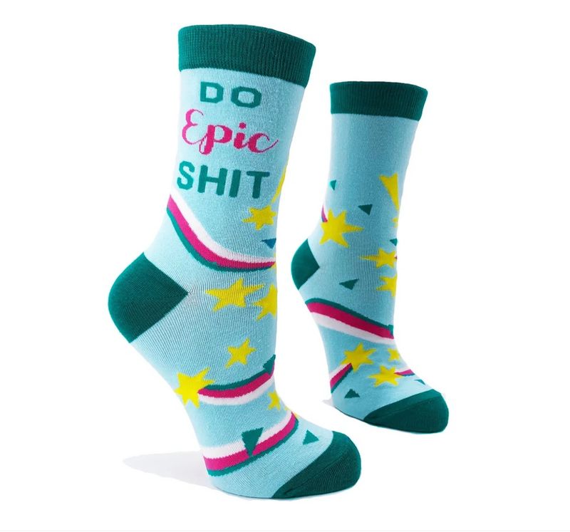 Fabdaz - Do Epic Shit Crew Socks