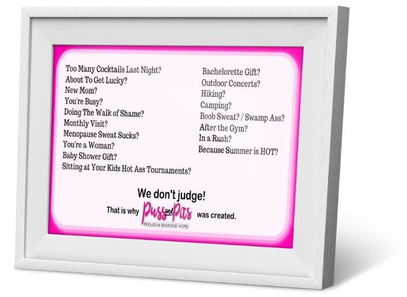Puss and Pits Feminine Wipes