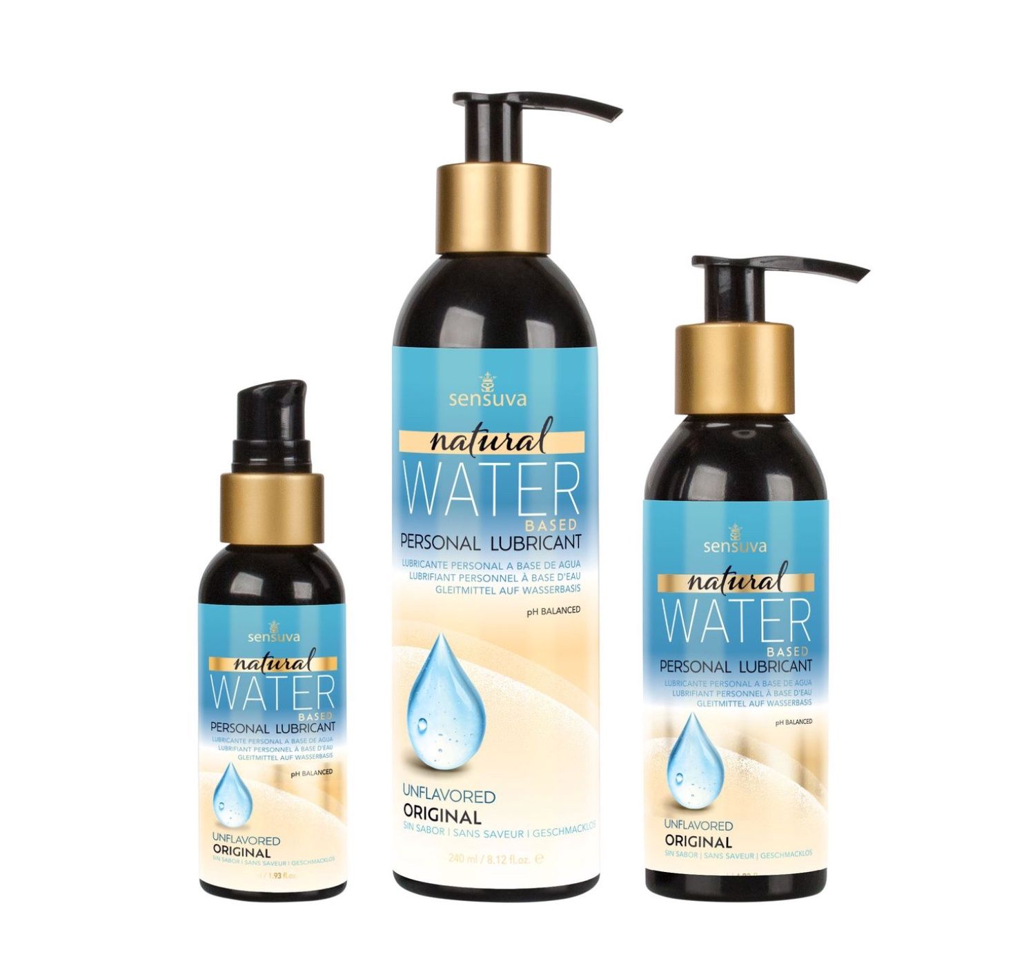 Sensuva Natural Water-Based Lubricant
