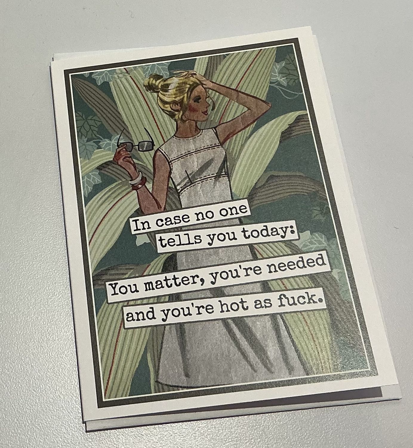 Raven's Rest Hot as Fuck Card