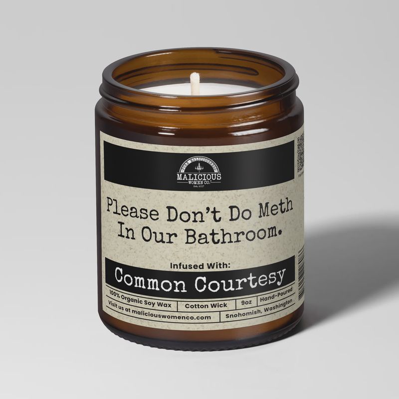 Malicious Women Candle Co. Please Don’t Do Meth
