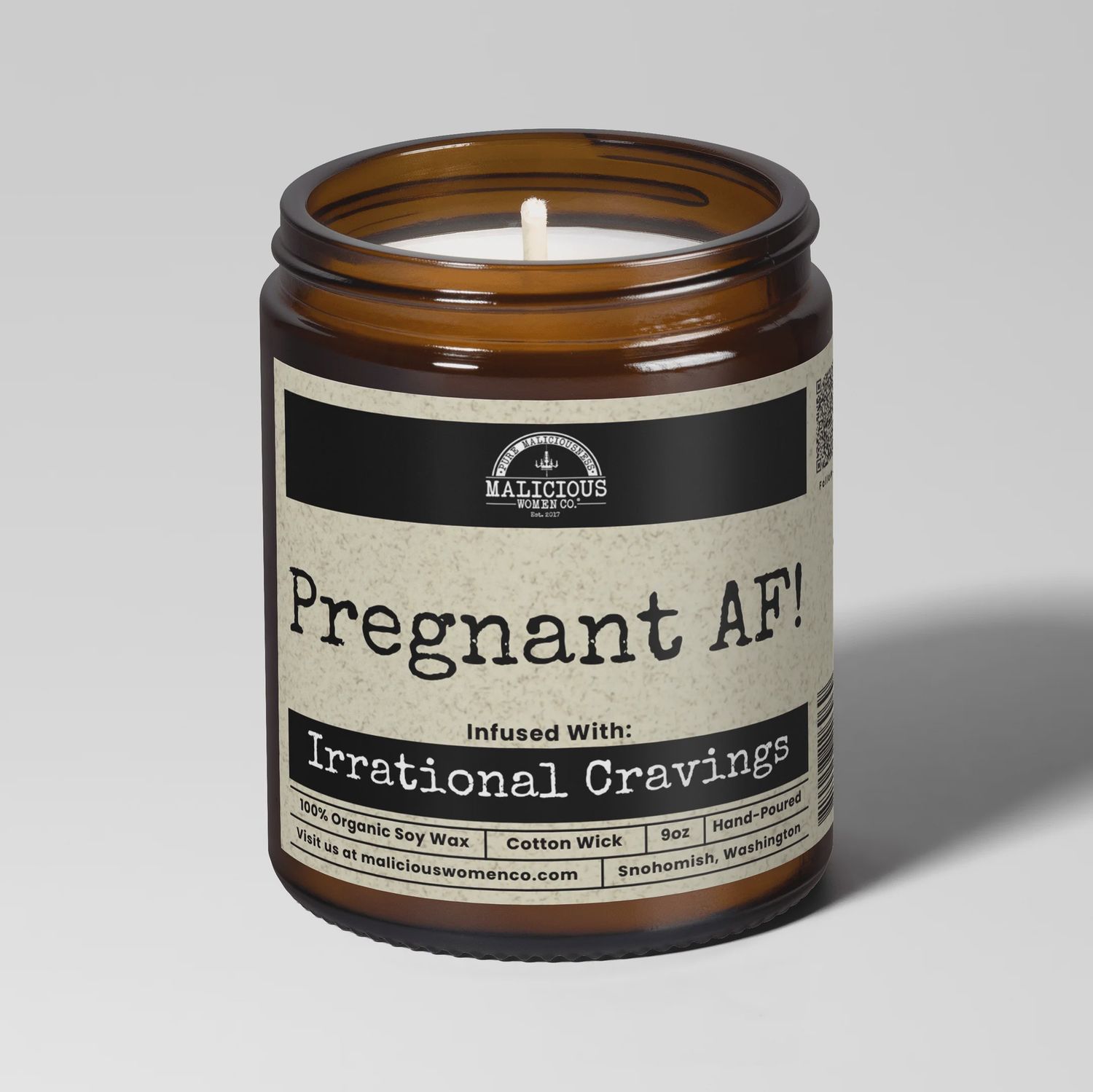 Malicious Women Candle Co. - Pregnant AF Candle