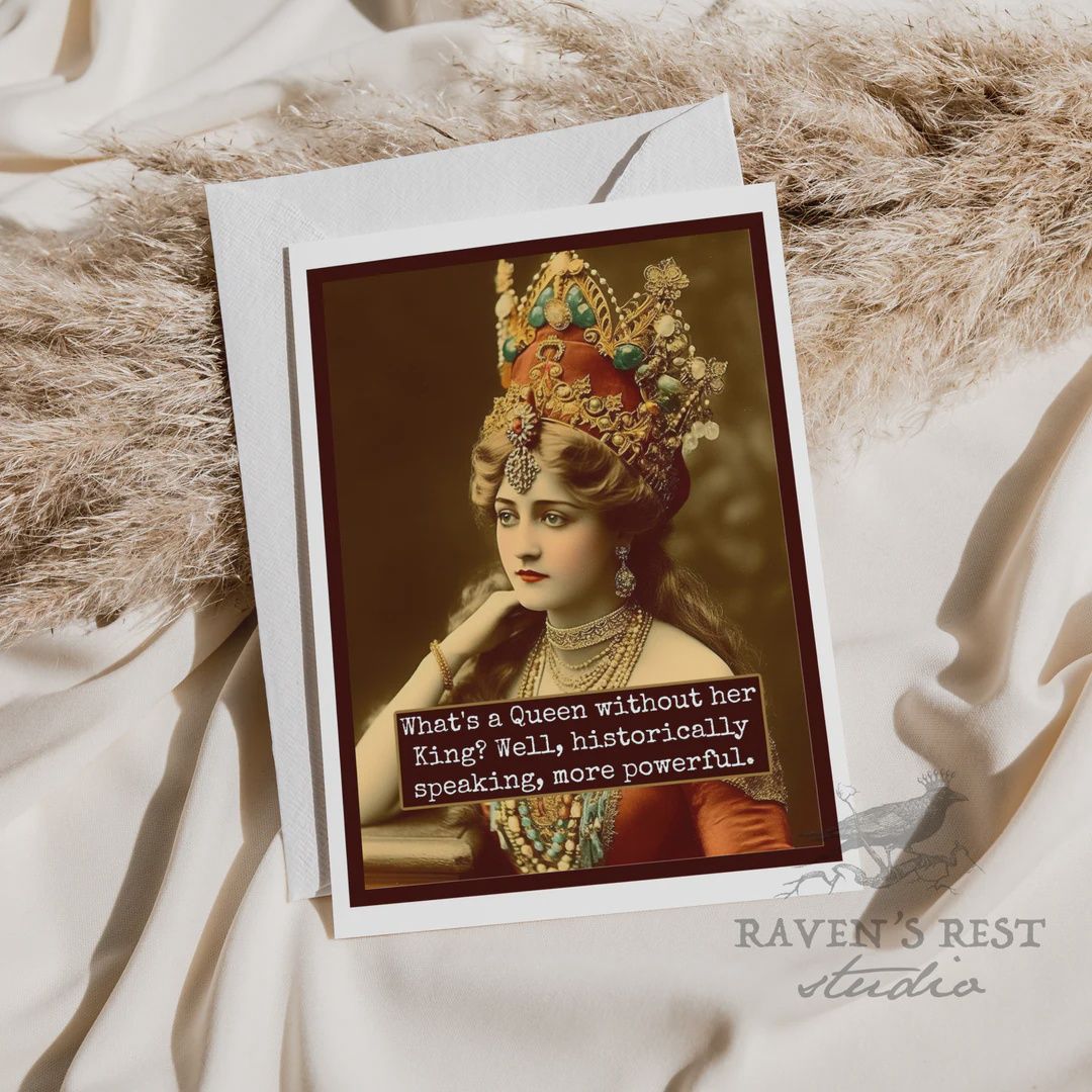 Raven’s Rest Queen Without Her King Card