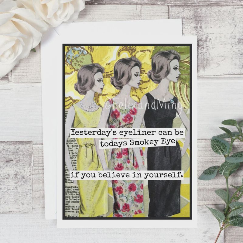 Raven’s Rest Smokey Eye Card