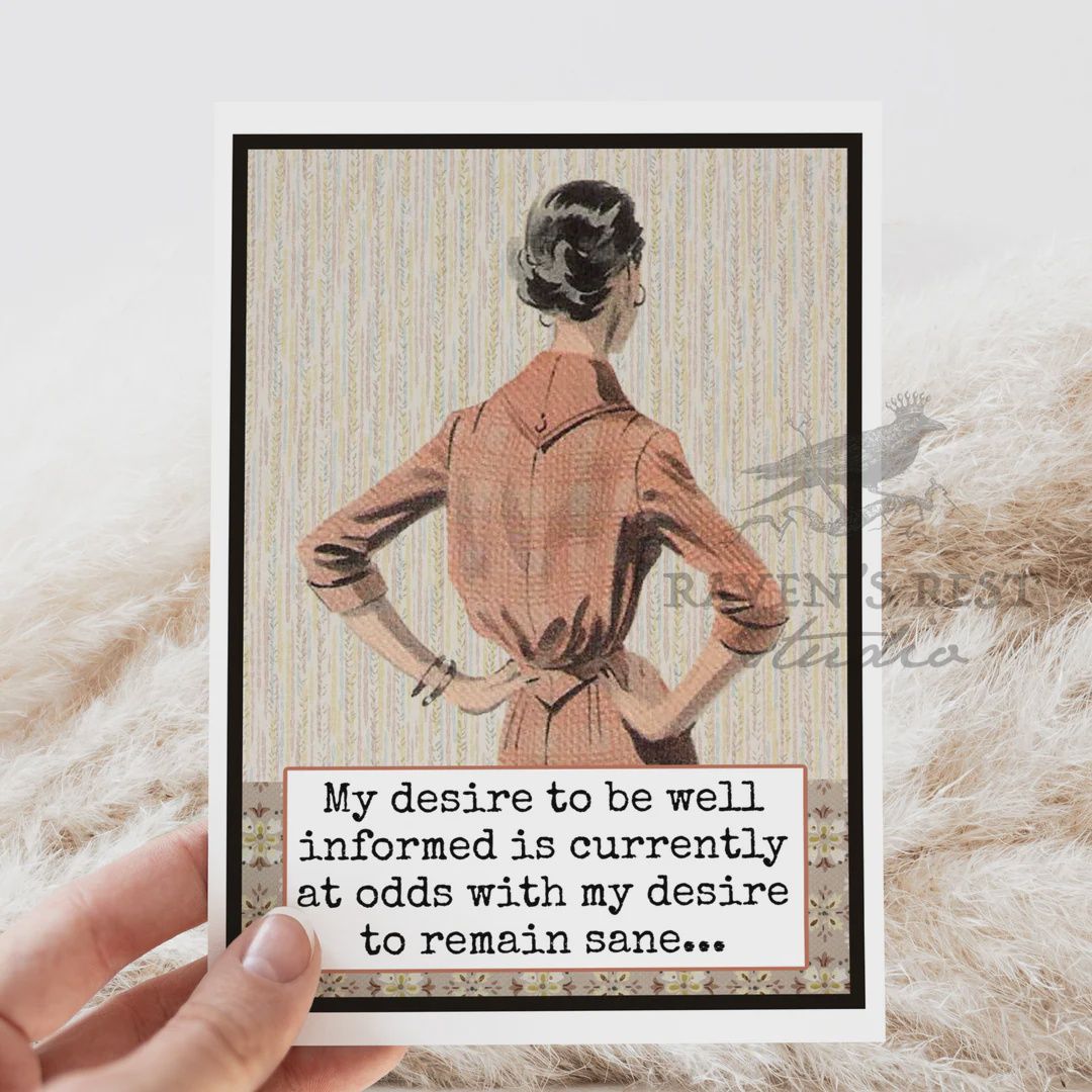 Raven’s Rest Desire to Remain Sane Card