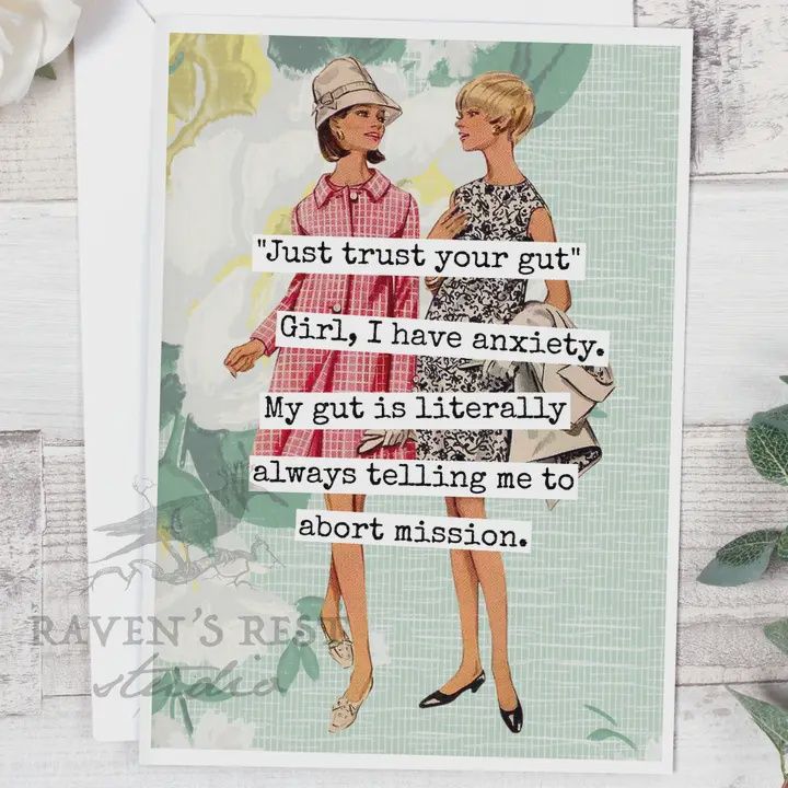 Raven’s Rest Trust Your Gut Card